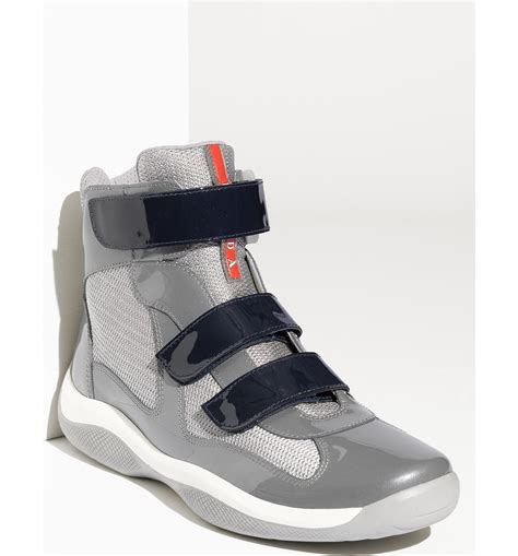 high-top prada shoes men|high top Prada americas cup.